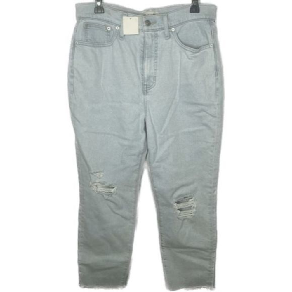Madewell Light Wash Harman The Mom‎ Jeans